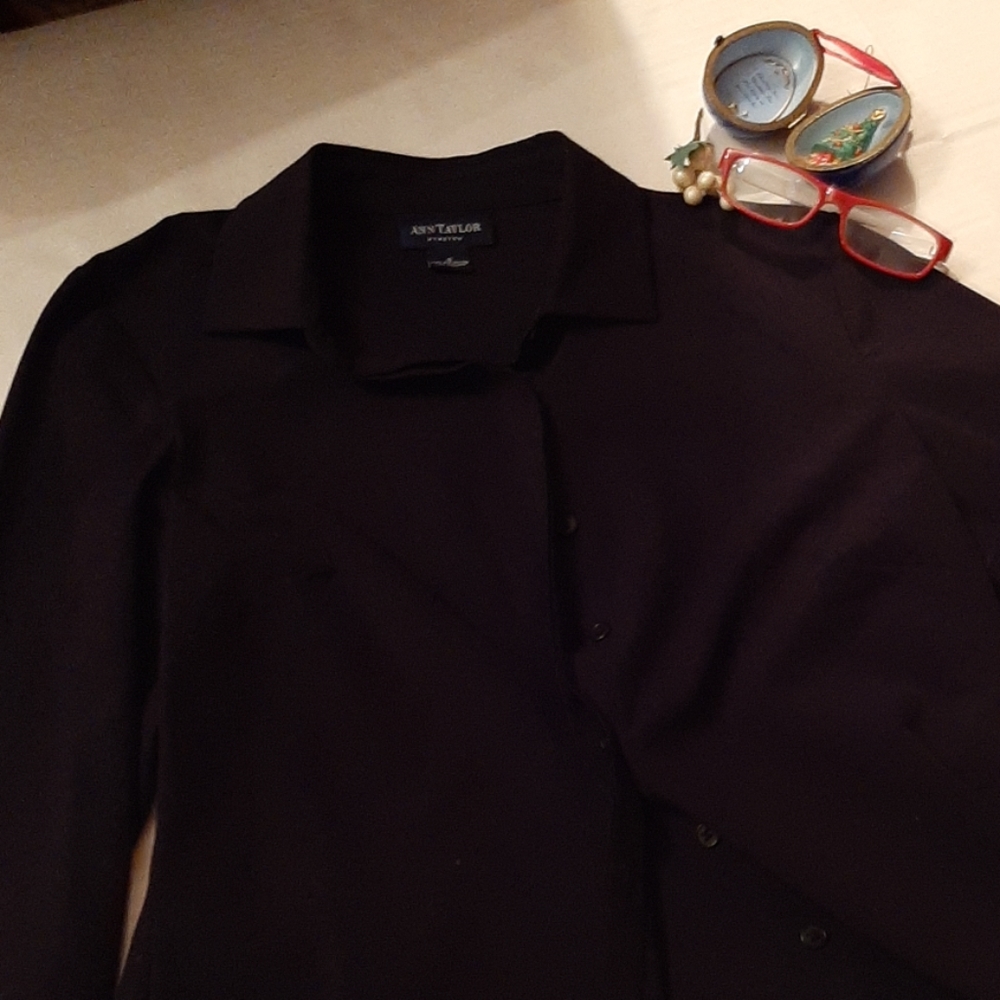 Black shirt jacket